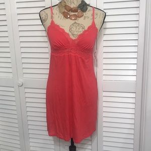Coral Babydoll Dress